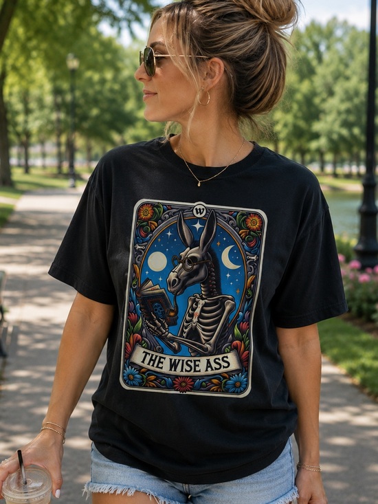 Hand Crafted Accessories - The Wise Ass Tee Shirt NEW